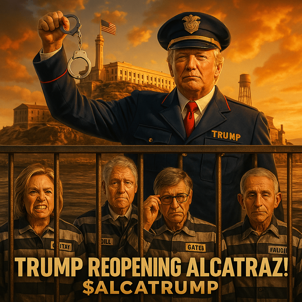 Trump reopening Alcatraz with political prisoners